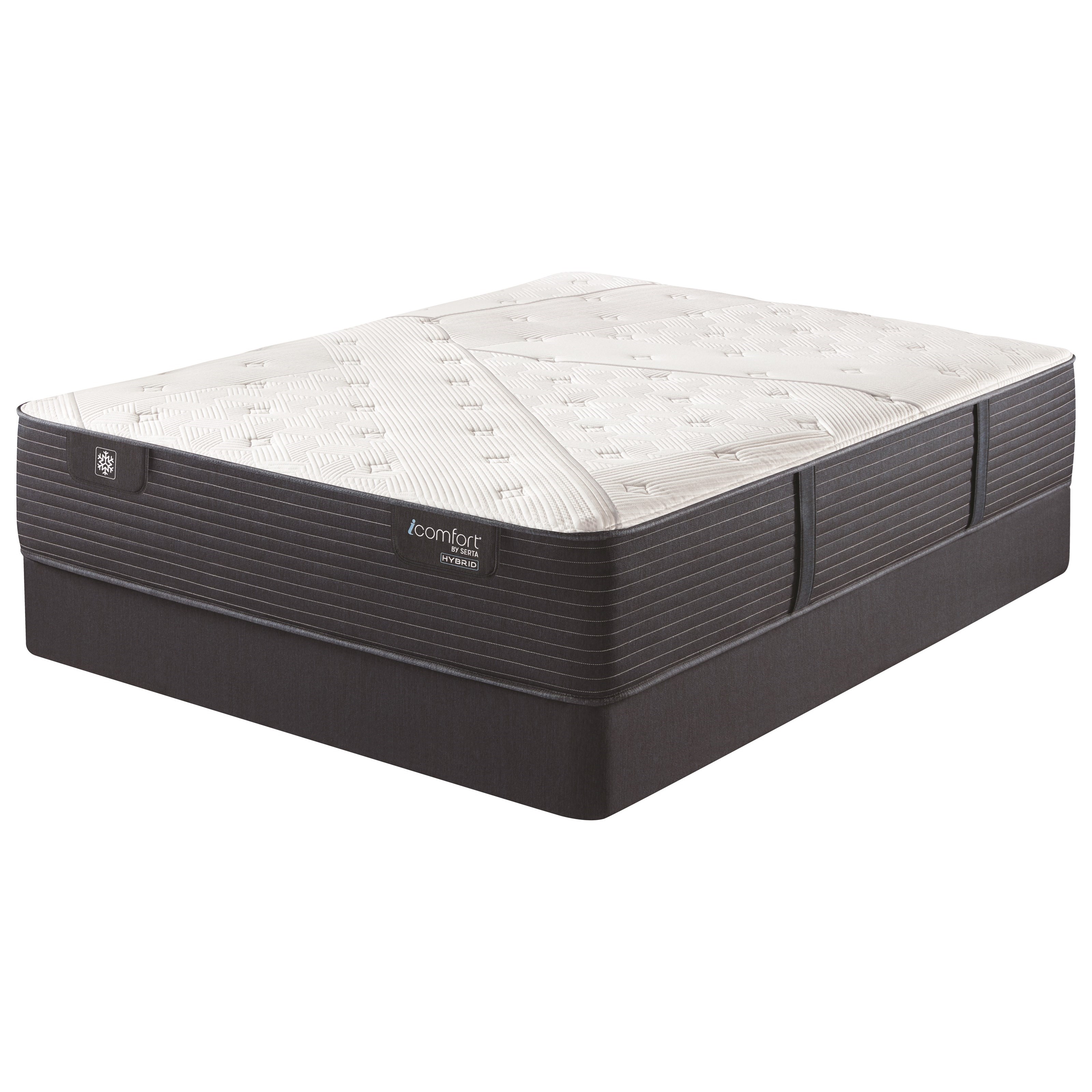 Serta CF1000 Quilted Hybrid II Firm King 13" Firm Quilted Hybrid